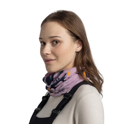 Buff Merino Lightweight Prints - Virta Grape Ice