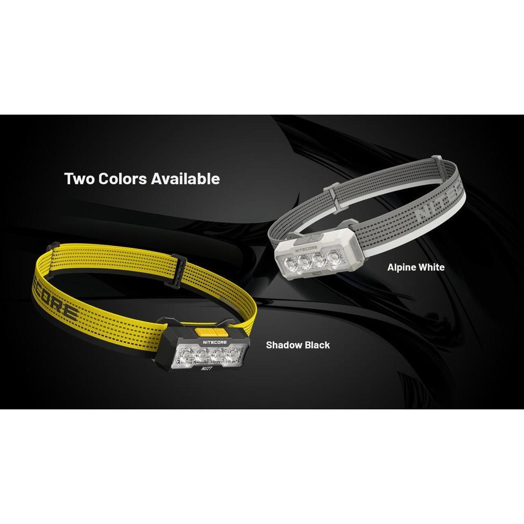 Nitecore Headlamp NITECORE NU27 600 Lumens - Black/Yellow