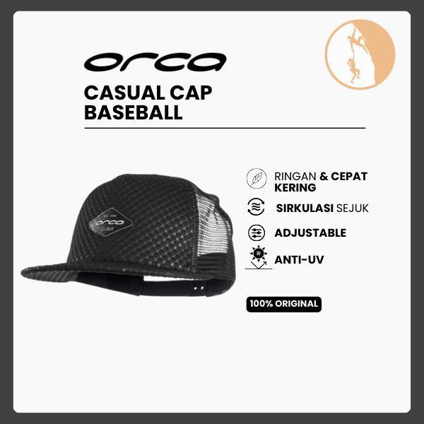 Orca Casual Cap - Topi Baseball Kasual