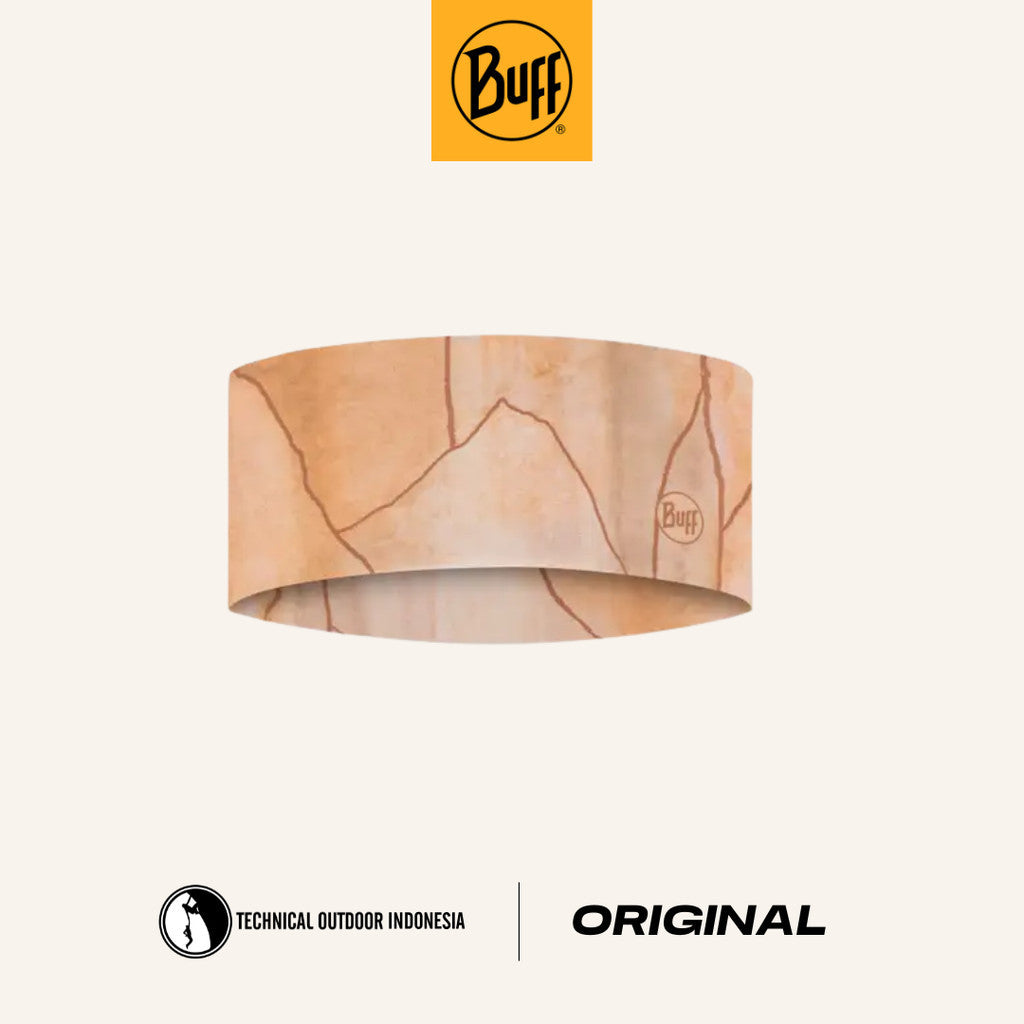Buff CoolNet UV® Wide Headband Moutah Apricot