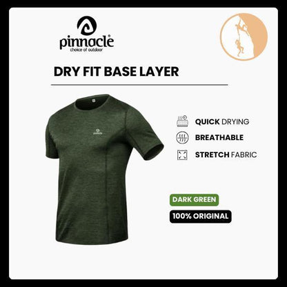 Pinnacle Dry Fit Base Layer Dark Green