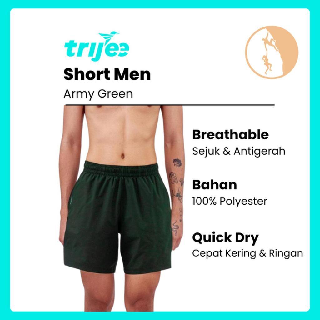 Trijee ES Basic Shorts Men - Celana Pendek Olahraga Pria