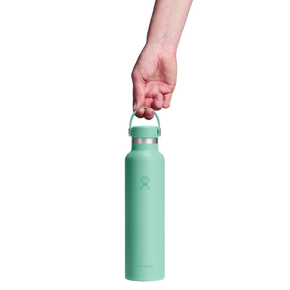 Botol Minum/Tumbler Ringan - Hydro Flask Standard Mouth Flex Cap 24oz/710ml (Mermaid Green)