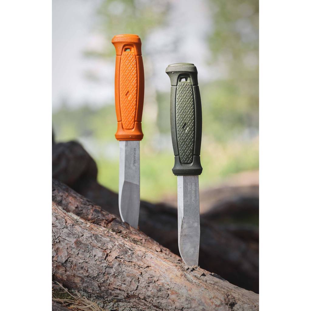 Pisau Morakniv Kansbol with Survival Kit - Bushcraft Stainless Steel