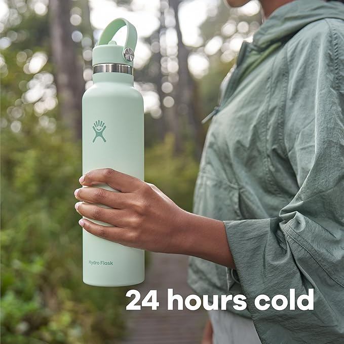 Botol Minum/Tumbler Ringan - Hydro Flask Standard Mouth Flex Cap 18oz/532ml (Tonal Oat)