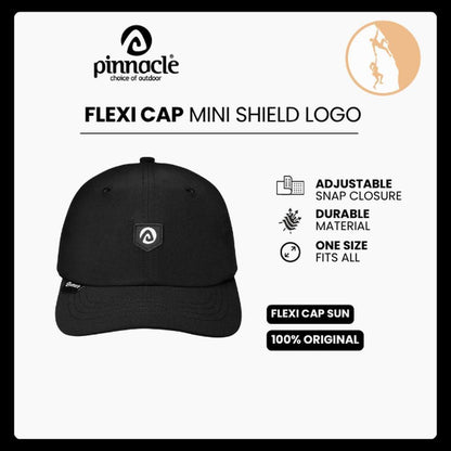 Pinnacle Flexi Cap Mini Shield Logo