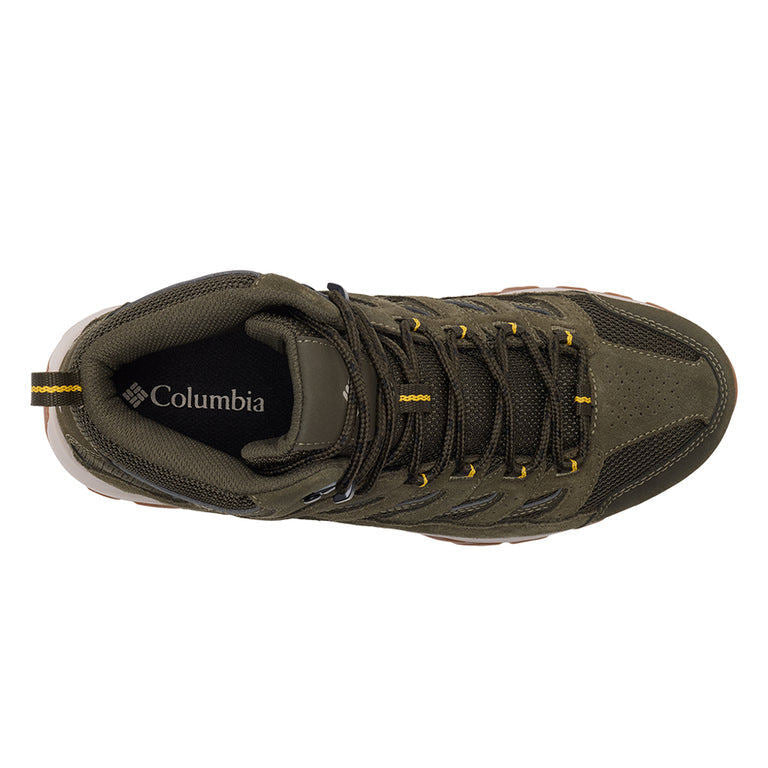 Sepatu Gunung/Hiking Pria - Columbia Men's Crestwood™ Mid Waterproof Hiking Boot (Deep Olive Stin)