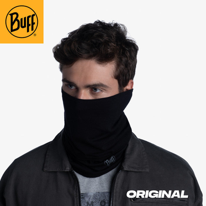 Buff Original Ecostretch Neckwear Solid Black