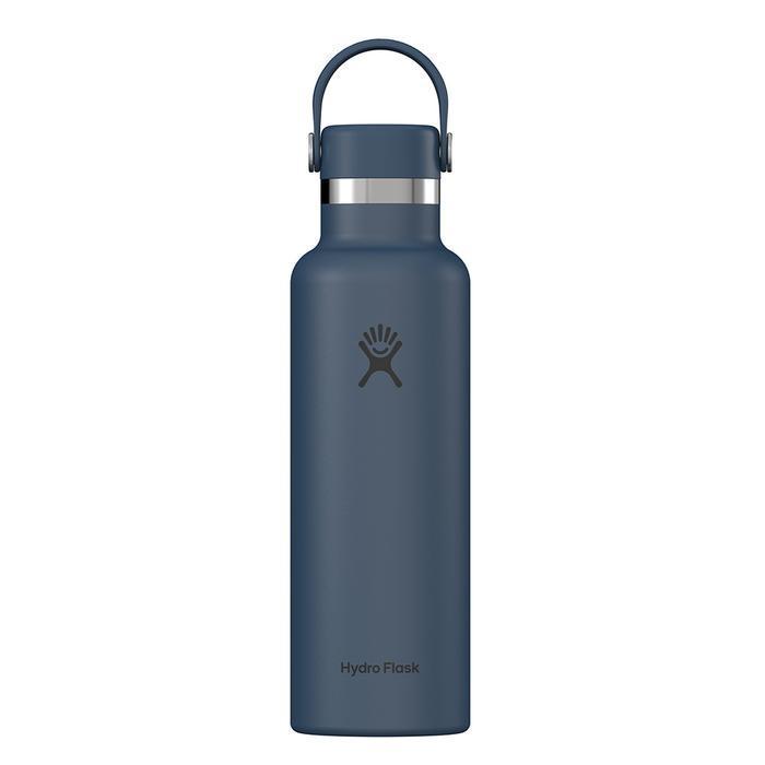 Botol Minum/Tumbler Ringan - Hydro Flask Standard Mouth Flex Straw Cap 21oz/621ml (Harbor Blue)