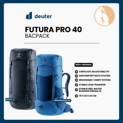 Tas Ransel Hiking Backpack - Deuter Futura PRO 40