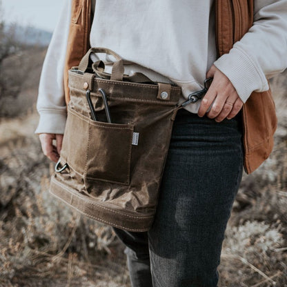 Tas Kanvas Selempang/Berkebun - Barebones Foraging Bag
