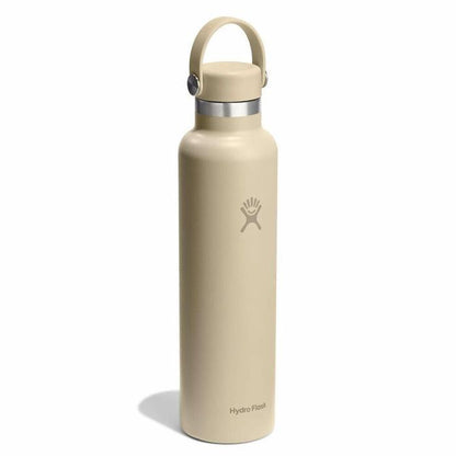 Botol Minum/Tumbler Ringan - Hydro Flask Standard Mouth Flex Cap 24oz/710ml (Oat)