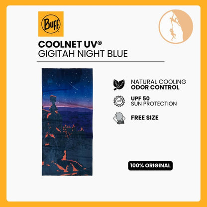 Buff CoolNet UV® Neckwear Gigitah Night Blue