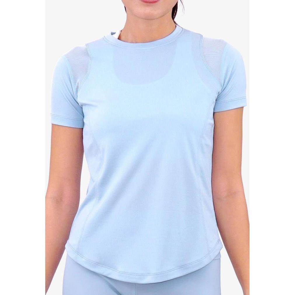 Trijee ES Top Mesh Women Short Sleeve / Lengan Pendek - Jersey Quick Dry Fit Wanita