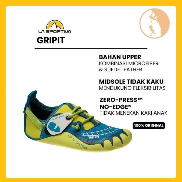 Sepatu Climbing/Panjat Tebing Anak-anak - La Sportiva Gripit