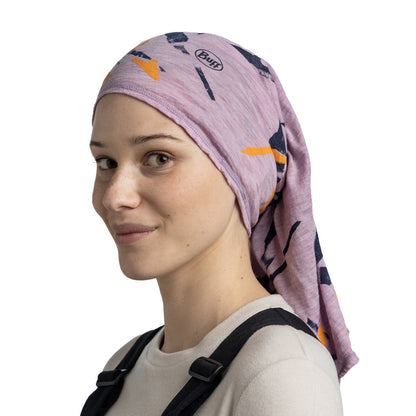 Buff Merino Lightweight Prints - Virta Grape Ice