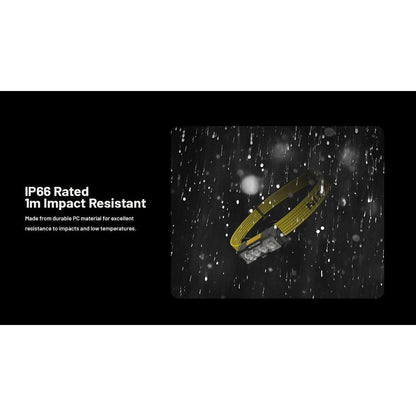 Nitecore Headlamp NITECORE NU27 600 Lumens - Black/Yellow