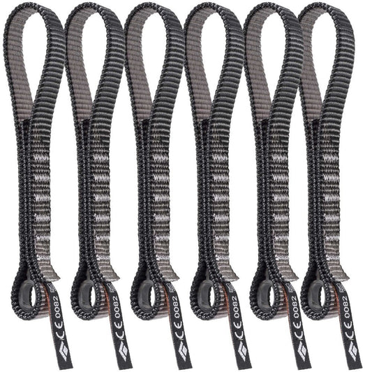 Black Diamond Standard Dogbone 16cm 6-Pack - Sling/Alat Panjat Tebing