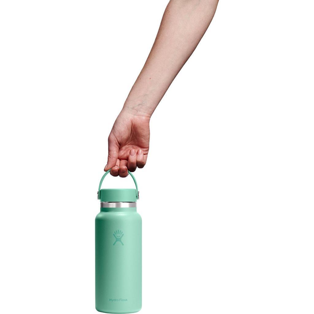Botol Minum/Tumbler Stainless Steel - Hydro Flask Wide Mouth Flex Cap 32oz/946ml (Mermaid Green)