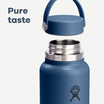 Botol Minum/Tumbler Stainless Steel - Hydro Flask Wide Mouth Flex Cap 40oz/1183ml (White 2.0)