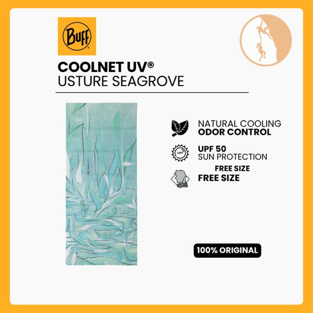 Buff CoolNet UV® Neckwear Usture Seagrove Green