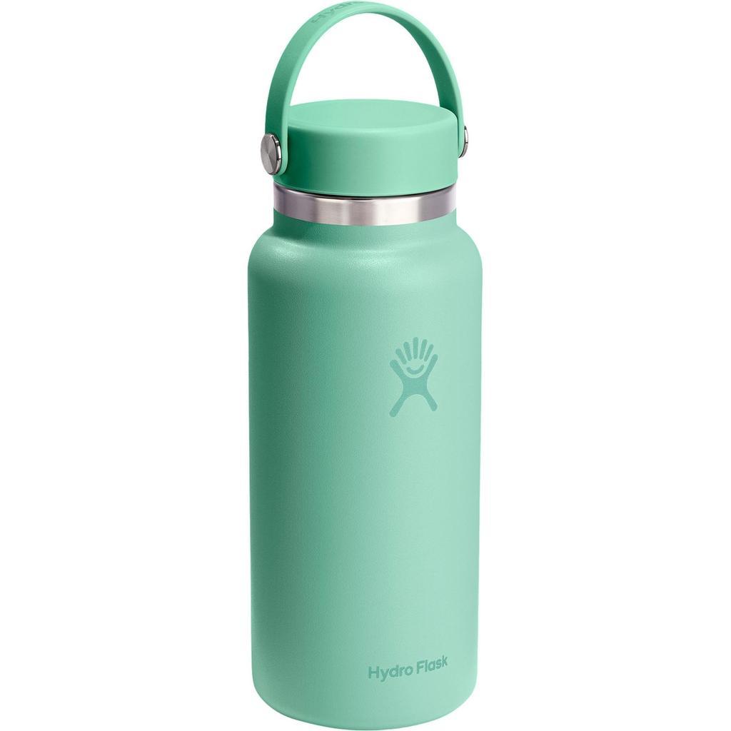 Botol Minum/Tumbler Stainless Steel - Hydro Flask Wide Mouth Flex Cap 32oz/946ml (Mermaid Green)