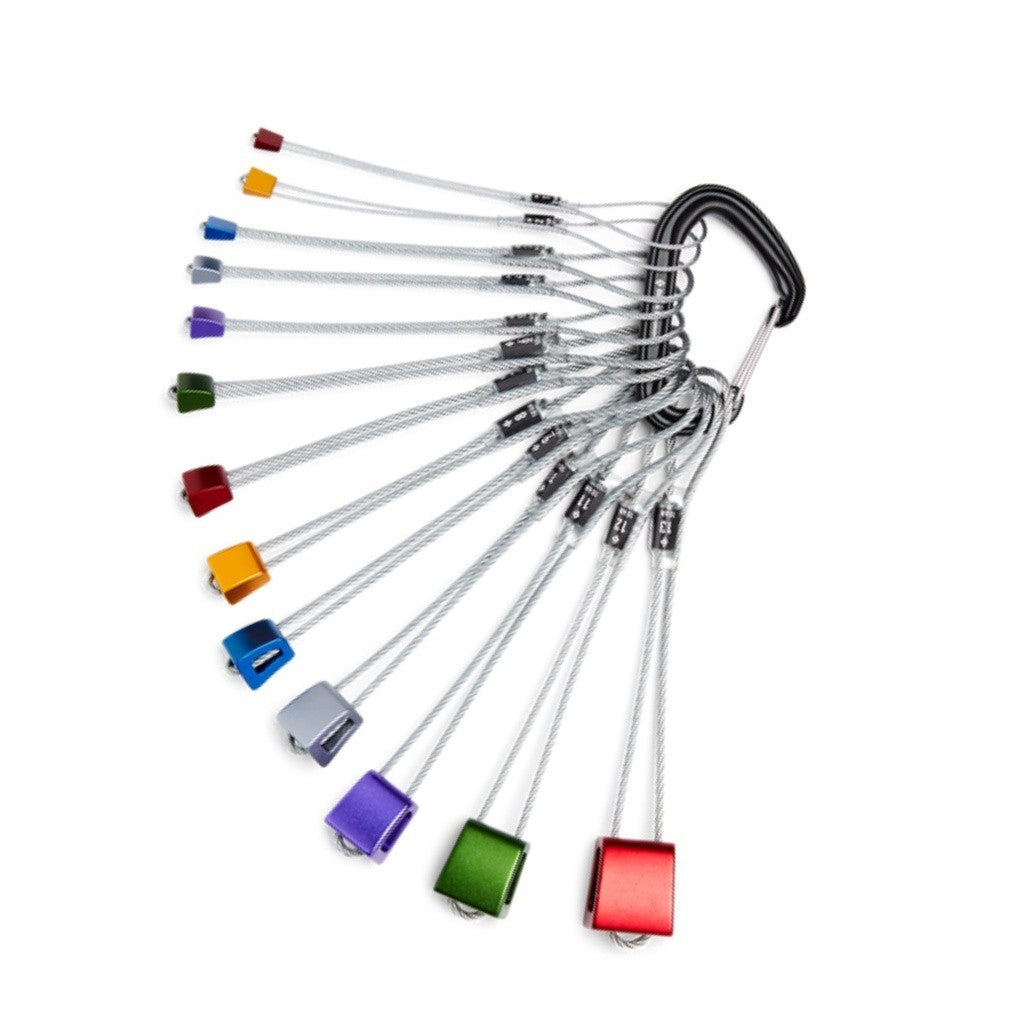 Black Diamond Stopper Set Pro #1-13 - Climbing Safety Equipment