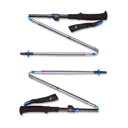 Black Diamond Distance FLZ Pewter (Aluminum) NEW - Running/Trekking Poles