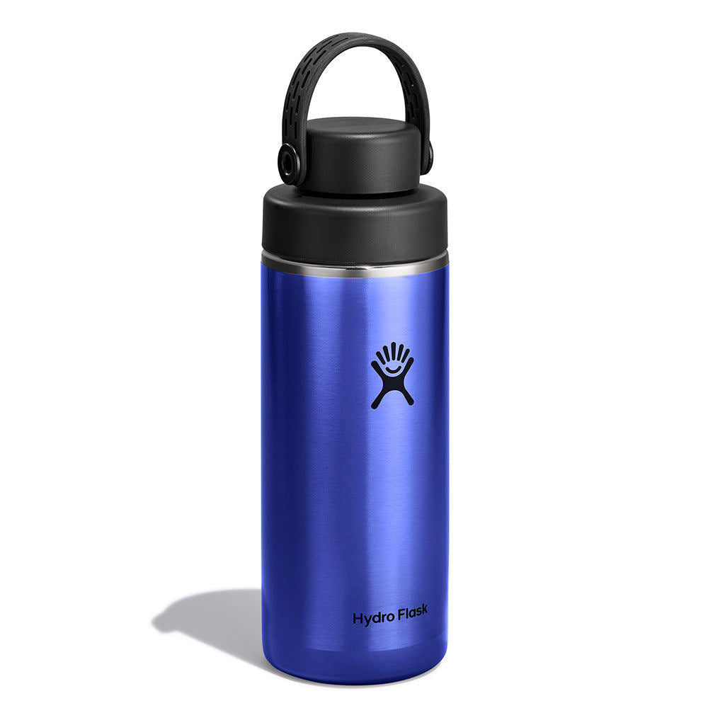 Botol Minum/Tumbler Stainless Steel - Hydro Flask Lightweight Wide Flex Chug Cap 16oz/473ml (Blue Sapphire)