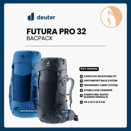 Tas Ransel Hiking Backpack - Deuter Futura PRO 32