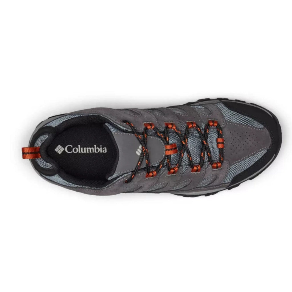 Sepatu Gunung/Trekking/Hiking Pria - Columbia Men's Crestwood™ Low-Cut Waterproof Walking Shoes (Graphite, Dark)
