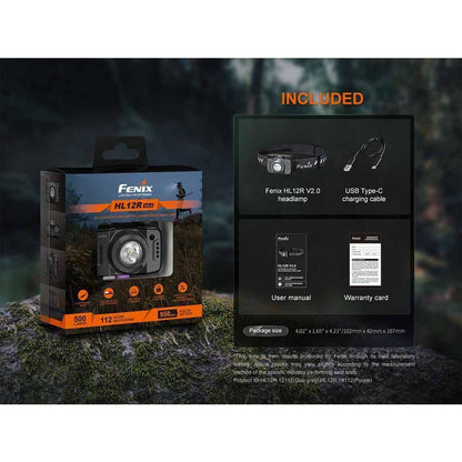 Fenix HL12R V2.0 Rechargeable Headlamp