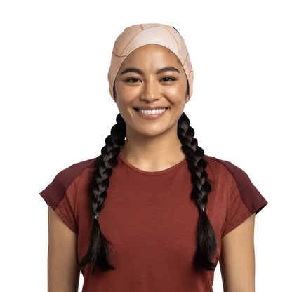 Buff CoolNet UV® Wide Headband Moutah Apricot