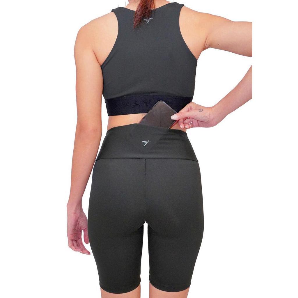 Trijee ES Women Short Legging - Army Green
