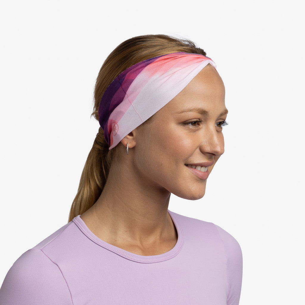 Buff CoolNet UV® Ellipse Headband Wae Purple
