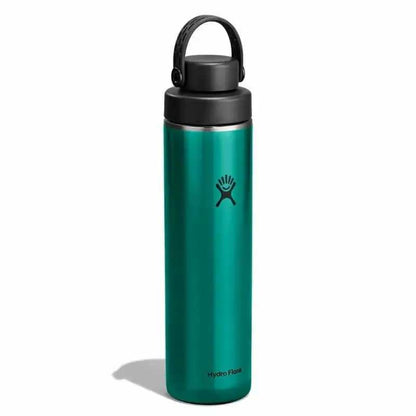 Botol Minum/Tumbler Stainless Steel - Hydro Flask Lightweight Wide Flex Chug Cap 24oz/709ml (Emerald Green)
