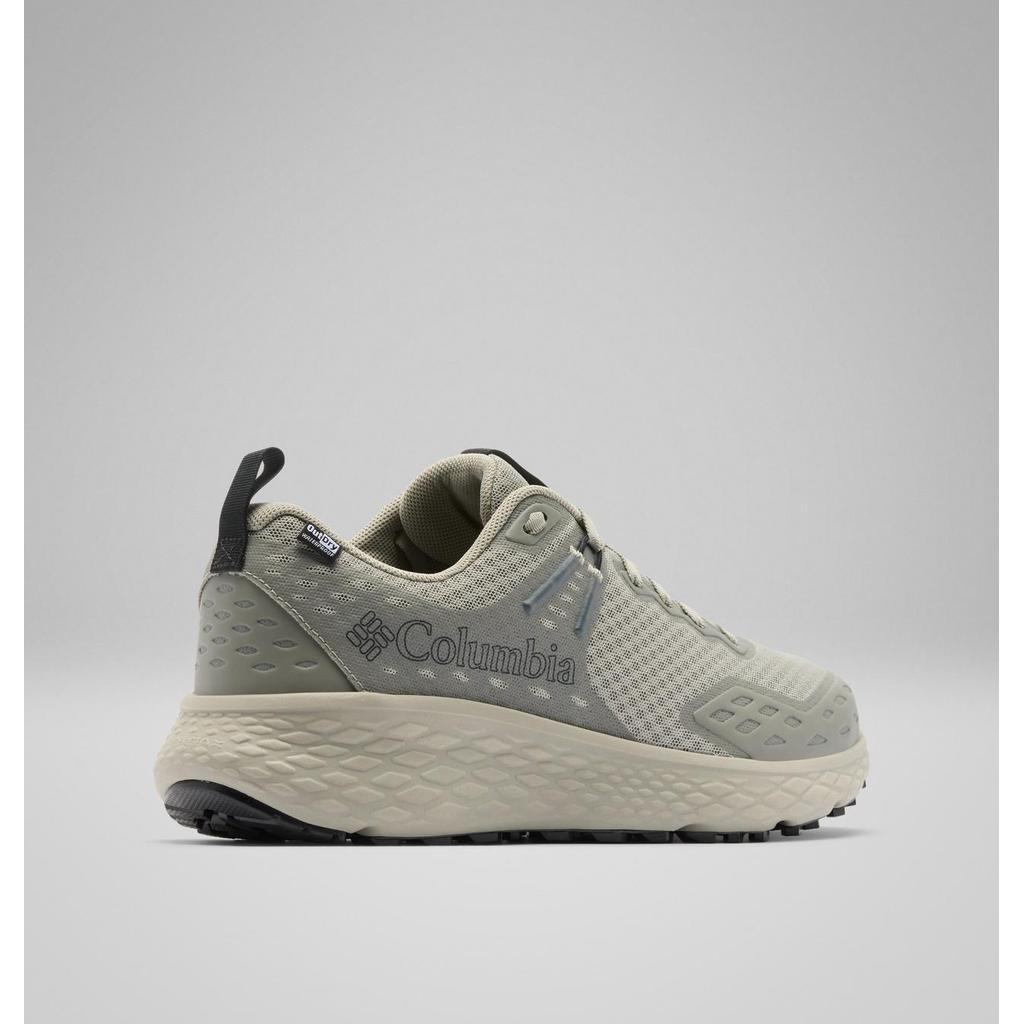 Sepatu Lari Trail Running Pria - Columbia Men's Konos™ TRS OutDry™ Shoe (Grey Green, Black)