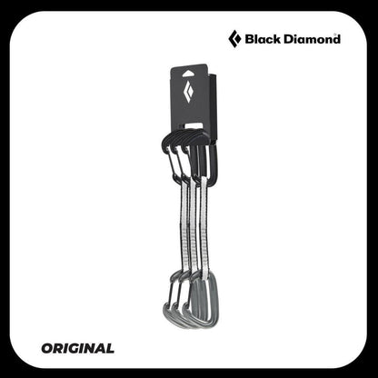 Black Diamond LiteWire Quickdraw 16cm 3-Pack / Carabiner Panjat
