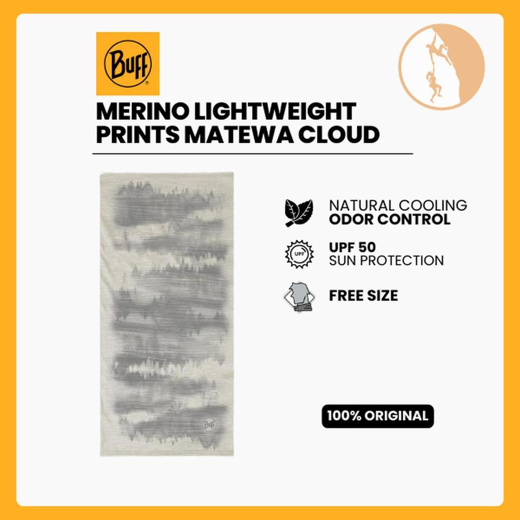 Buff Merino Lightweight Prints - Matewa Cloud