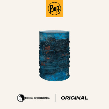 Buff CoolNet UV® Neckwear Camino de Santiago - Peninsula Denim