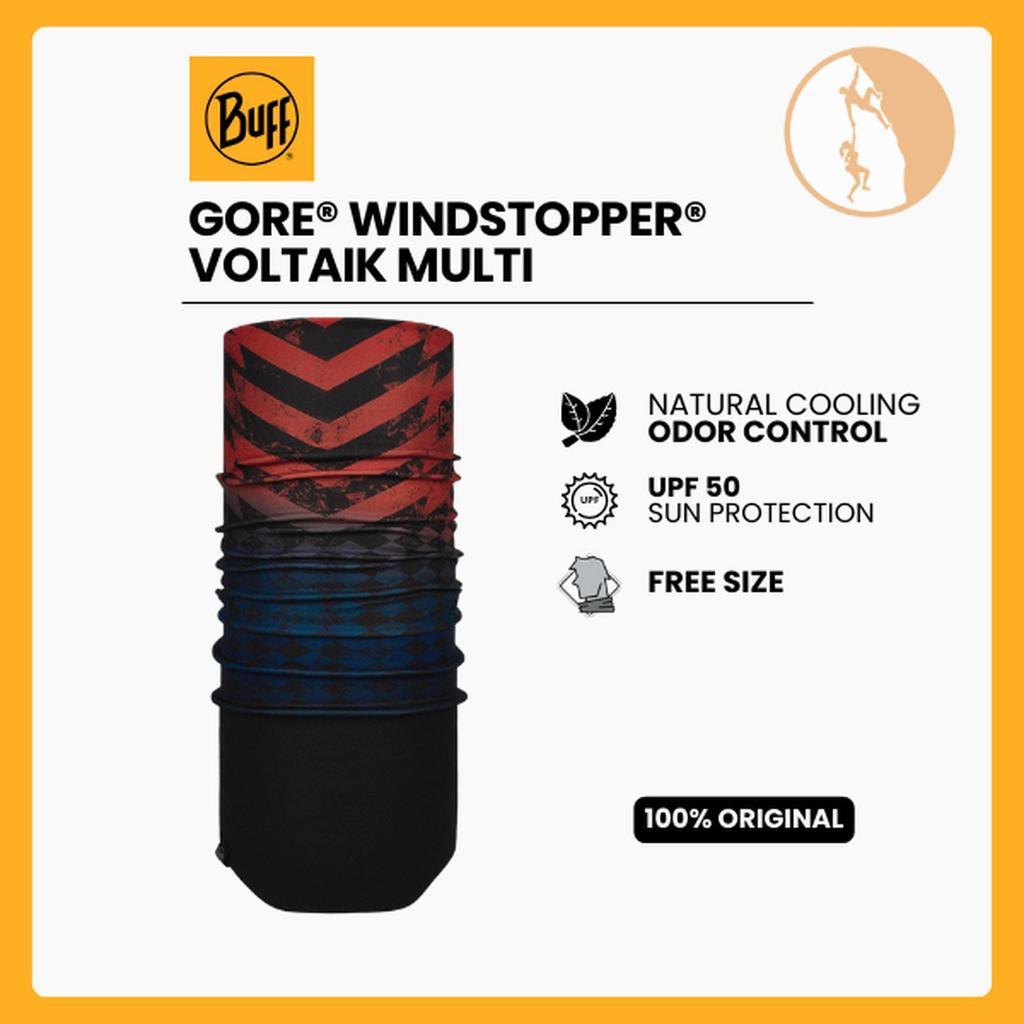 Buff Windproof Neckwarmer Voltaik Multi  – GORE® WINDSTOPPER® Original  Multifunctional Neckwear