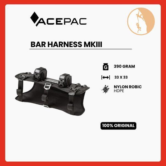 Tas Sepeda Acepac - Bar Harness MKIII Black
