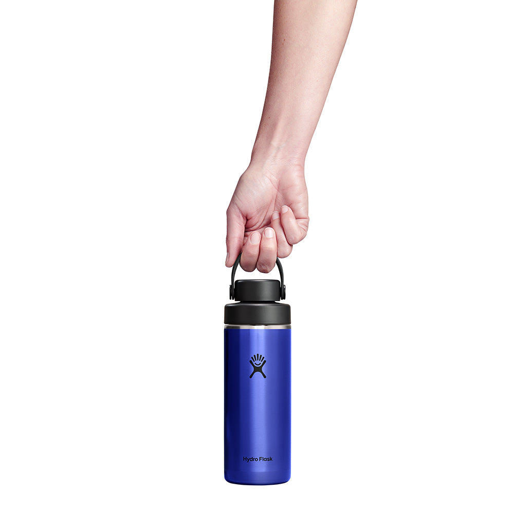 Botol Minum/Tumbler Stainless Steel - Hydro Flask Lightweight Wide Flex Chug Cap 16oz/473ml (Blue Sapphire)