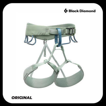 Black Diamond Women's Momentum Harness Desert Sage - Safety Climbing