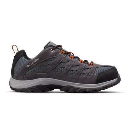 Sepatu Gunung/Trekking/Hiking Pria - Columbia Men's Crestwood™ Low-Cut Waterproof Walking Shoes (Graphite, Dark)