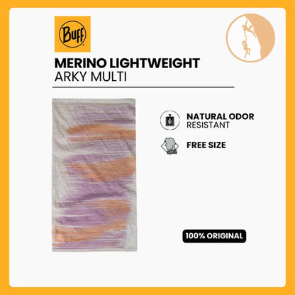 Buff Merino Lightweight Prints - Arky Multi