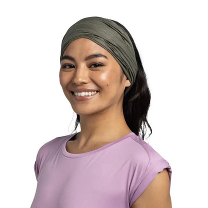 Buff CoolNet UV® Neckwear Solid Khaki