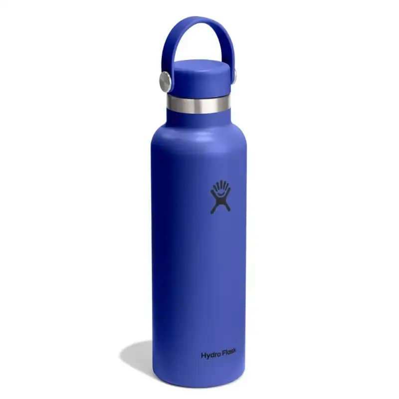Botol Minum/Tumbler Ringan - Hydro Flask Standard Mouth Flex Cap 21oz/621ml (Capri Blue)