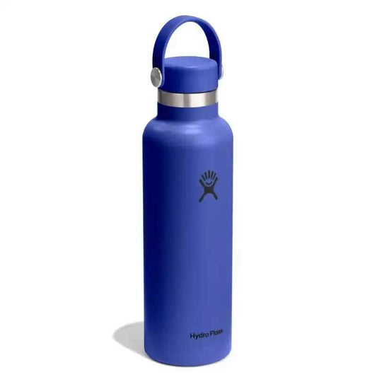 Botol Minum/Tumbler Ringan - Hydro Flask Standard Mouth Flex Cap 21oz/621ml (Capri Blue)