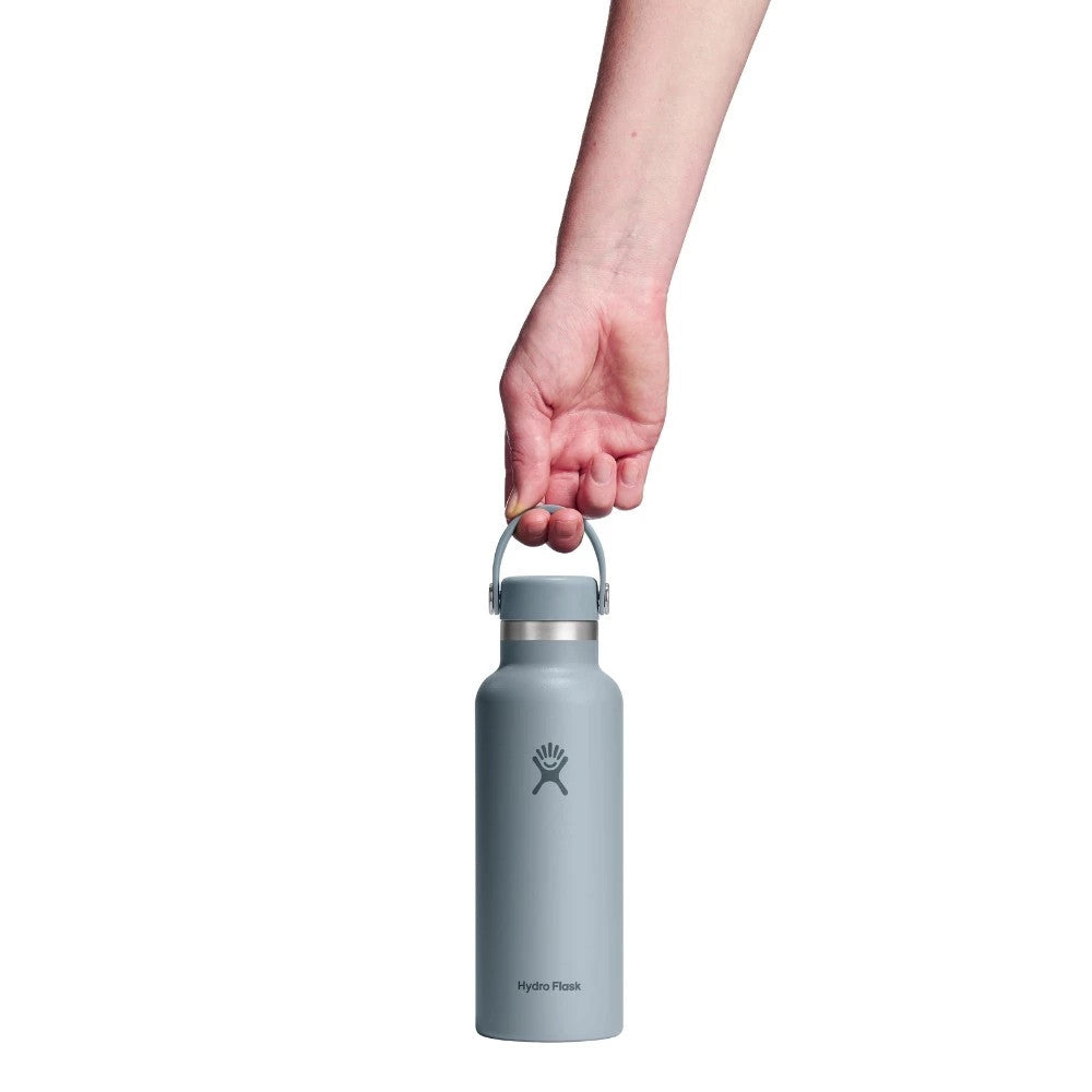 Botol Minum/Tumbler Ringan - Hydro Flask Standard Mouth Flex Cap 18oz/532ml (Shale Gray)